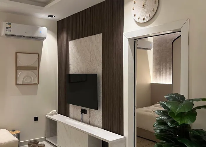 شقة فاخرة غرفة نوم وصالة في الصحافة دخول ذكي N Apartment In Alsahafa With Self Check In