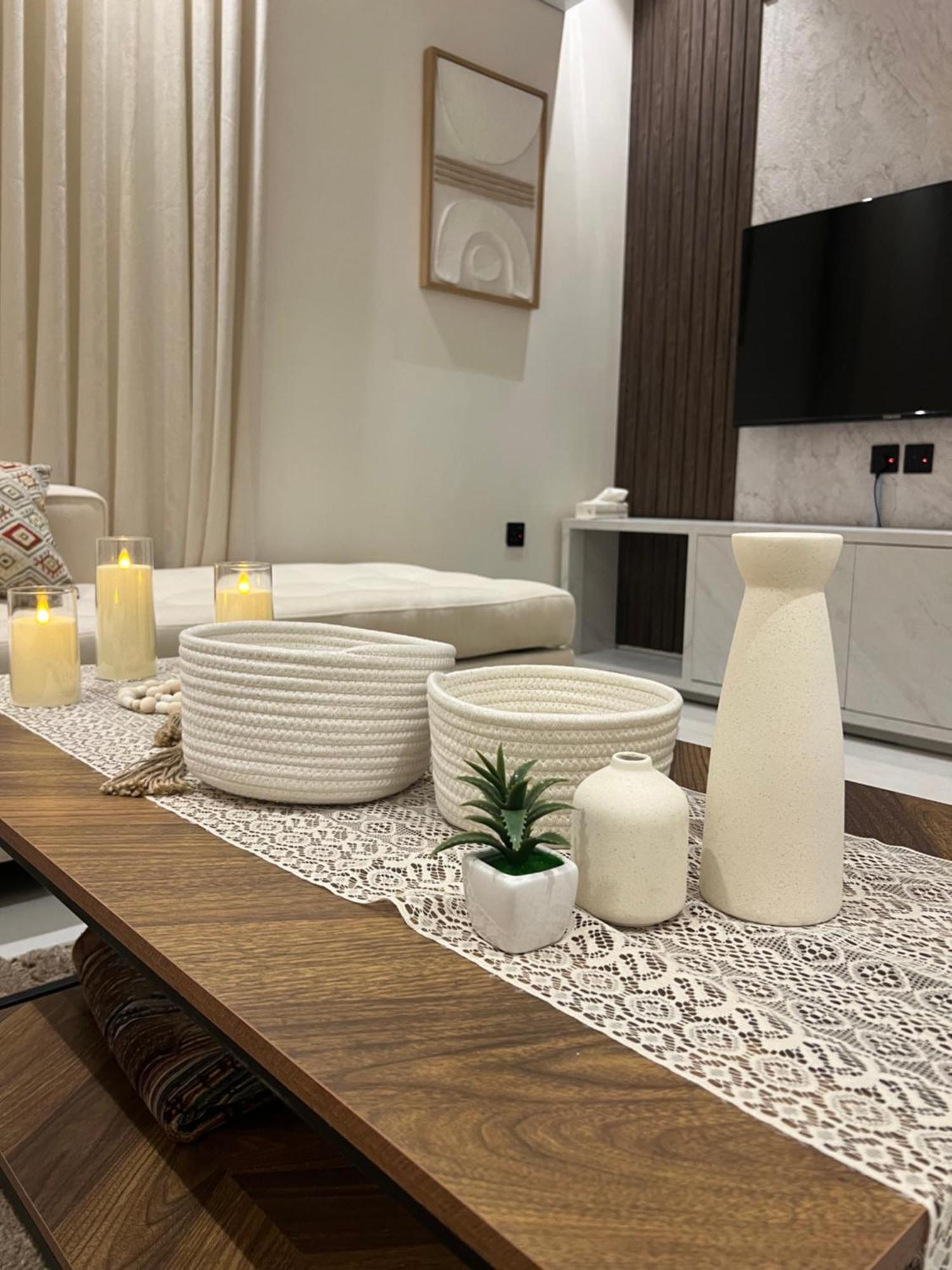 فاخرة غرفة نوم وصالة في الصحافة دخول ذكي N In Alsahafa With Self Check In Apartment *