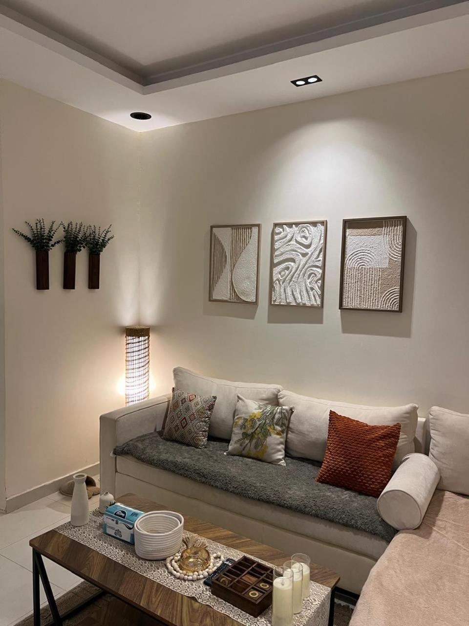 فاخرة غرفة نوم وصالة في الصحافة دخول ذكي N In Alsahafa With Self Check In Apartment *